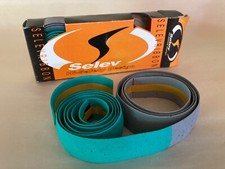 Nastro manubrio in sughero eroica NOS in scatola Selev Italia - 1 CONFEZIONE - misto verde e grigio