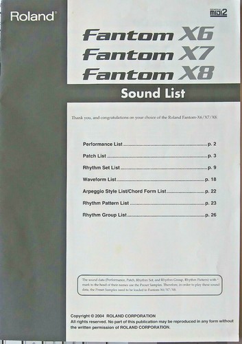 Roland fantom x8 - roland,