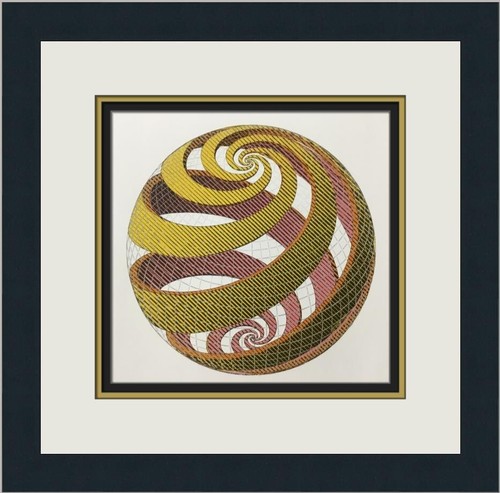 Escher sphere spirals ii - escher,