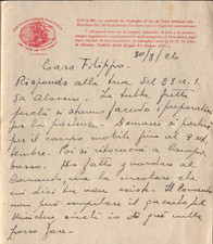 1926 - CARTA INTESTATA - 226° REGGIMENTO FANTERIA REGIO ESERCITO