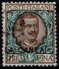 1905 LEVANTE LA CANEA 1 LIRA