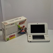 Nintendo3DS XL White - Mario Kart 7 Edition COMPLETO di Scatola