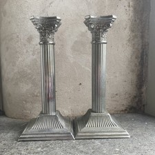 2 candelabri antichi vintage a
