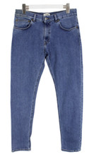 Jeans uomo slim Livid Jone W30/L32 zip fly tasche denim blu