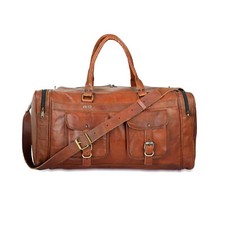 Borsone da viaggio 31" in vera