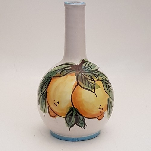 Vaso bottiglia dipinto mano - dipinto, a