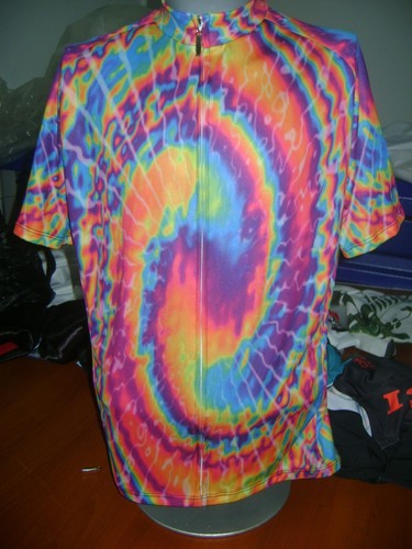 Maglia bici tie - lsd, crazy