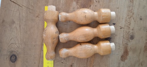 Piedi piedini legno massello - legno,