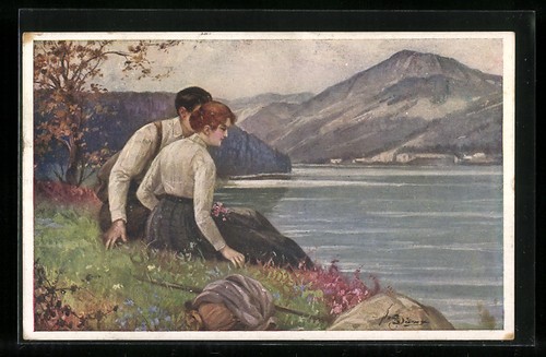 Cartolina artistica fratelli - artistica,