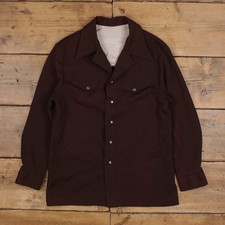 Camicia western vintage snap L