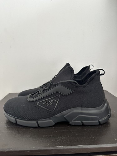 Prada baskets homme noires - prada,