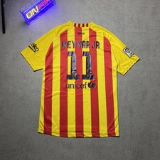 Maglia trasferta Nike FC Barcelona 15/16 Neymar 11 Youth XXL Senyera ristampa retrò