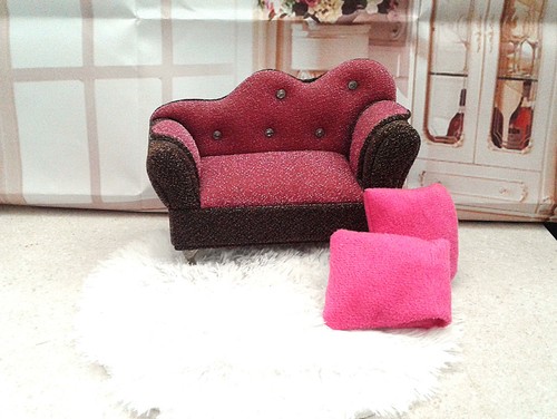 Divano per barbie - barbie, +