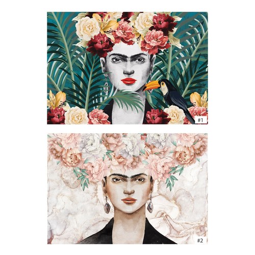 Carta parati frida - carta, da