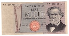 BANCONOTA ITALIANA 1000 LIRE