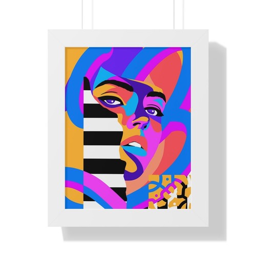 Poster verticale face - verticale, art