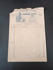 fattura antica Panificio romano, piemontese Agripinna Nanetti ved Robiola