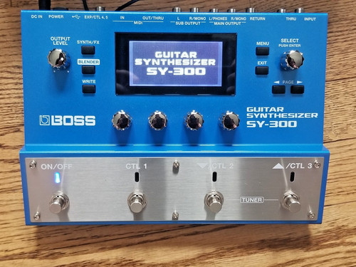 Boss 300 advanced guitar - boss, sy