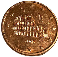 Moneta 5 centesimi euro Italia