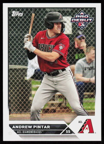 2023 topps pro debutto andrew - pro,