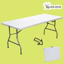 TAVOLO BIRRERIA BIANCO IN HDPE