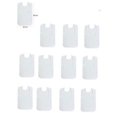 12 bavaglini da adulti bambini