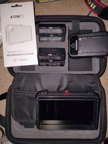 Atomos ninja with - with, case