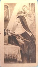  ANTICO SANTINO CON PREGHIERA