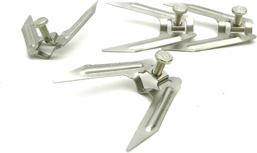Forchetta fermacarne inox con - inox,