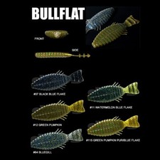 New  DEPS BULL FLAT 3,8 4,8 5,8"  SPECIALE BIG BASS MADE IN JAPAN ANCHE LUCCIO