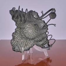 PORTA VINO DA TAVOLA, SHEPHERD REGENT STREET LONDON-  N&W PLACCATO ARGENTO