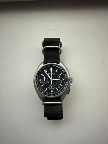 Bulova lunar pilot with - with, nato