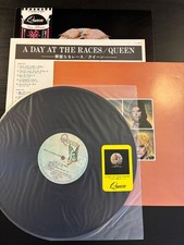 QUEEN A Day At The Races 1976 LP JAPAN FIRST PRESS OBI CALENDAR Led Zeppelin
