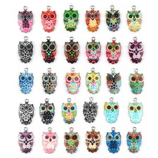 Grevosea 30 pezzi Gufo Charms