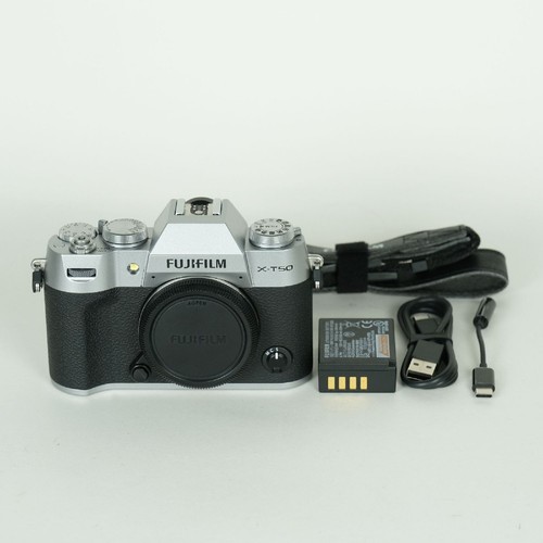 Fujifilm t50 corpo - x-t50, argento