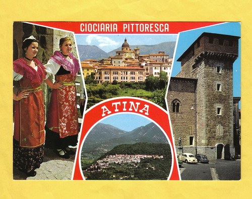 Cartolina ciociaria pittoresca - ciociaria,