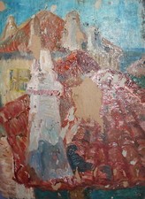 Dipinto a olio paesaggio