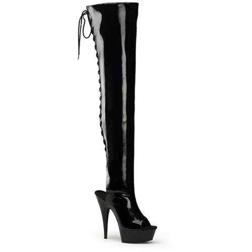 Pleaser stivali stiletto alti