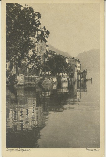 Lago lugano gandria - di,