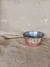 paiolo in rame diam. = 21 cm , h = 10 cm