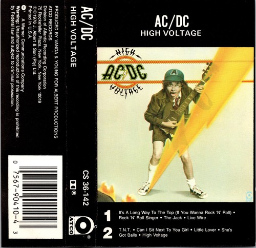 High voltage rock music - voltage, (rock