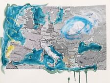 MARIO SCHIFANO: Serigrafia cm. 70x50, Firmata, Numerata, Timbro. STUPENDA!!!