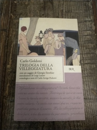 Carlo goldoni trilogia della - carlo,