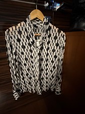 blusa zara trasparente collo
