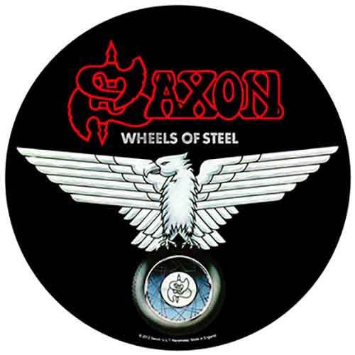Saxon back patch - saxon,
