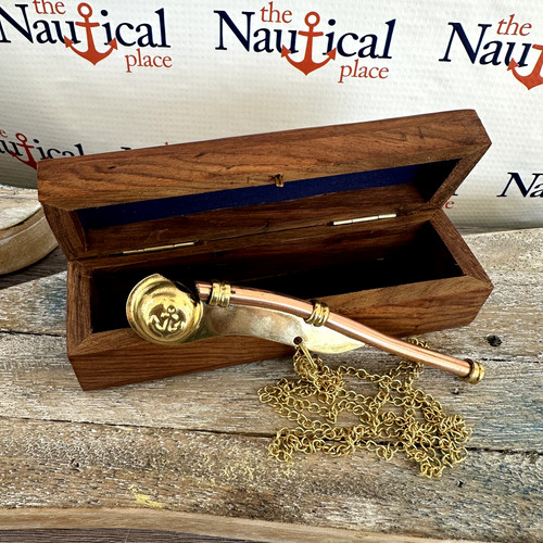 Fischietto boatswain ottone - fischietto, in