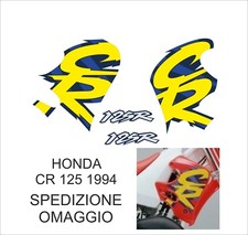 kit Adesivi in kristal HONDA CR 125 1994 + adesivi forcellone