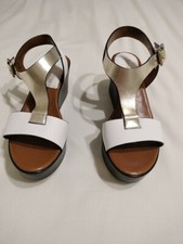 Sandalo donna tacco alto plateau