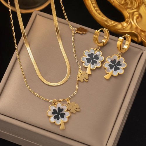 Set gioielli donna - set, acciaio