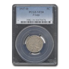 1937 bufalo zampe nichel - 1937-d,